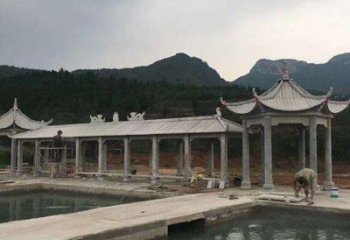 南通多功能石雕长廊雕塑