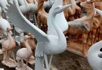 南通丹顶鹤雕塑，令您汲取自然之美