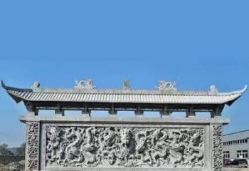 南通石雕浮雕影壁塑——高雅时尚的室内艺术装饰