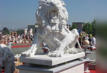 南通狮子雕塑，带来王者气派