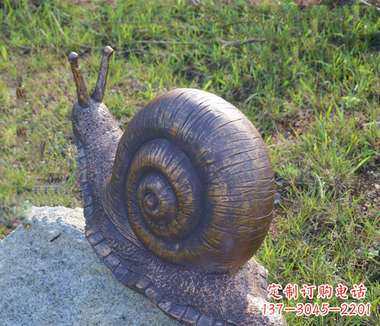南通蜗牛铜雕
