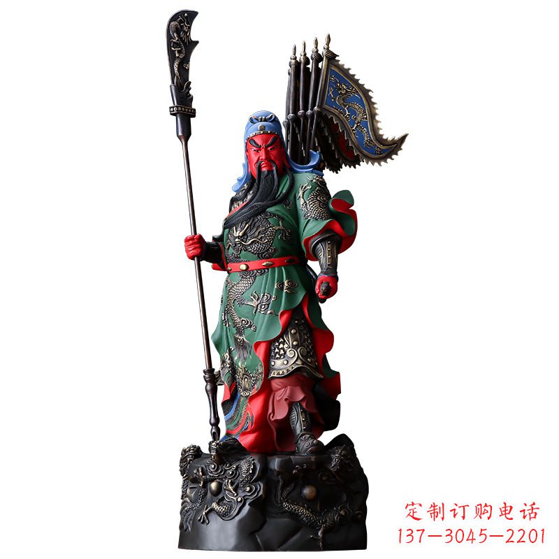 南通武财神关二爷雕塑