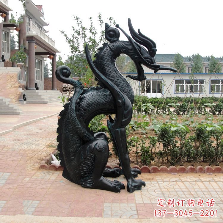 南通西方龙动物神兽雕塑
