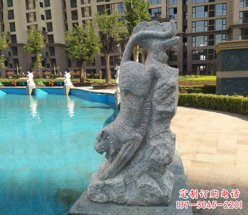 南通下山老虎石雕