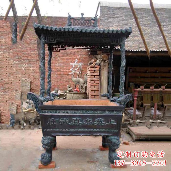 南通现代铜香炉