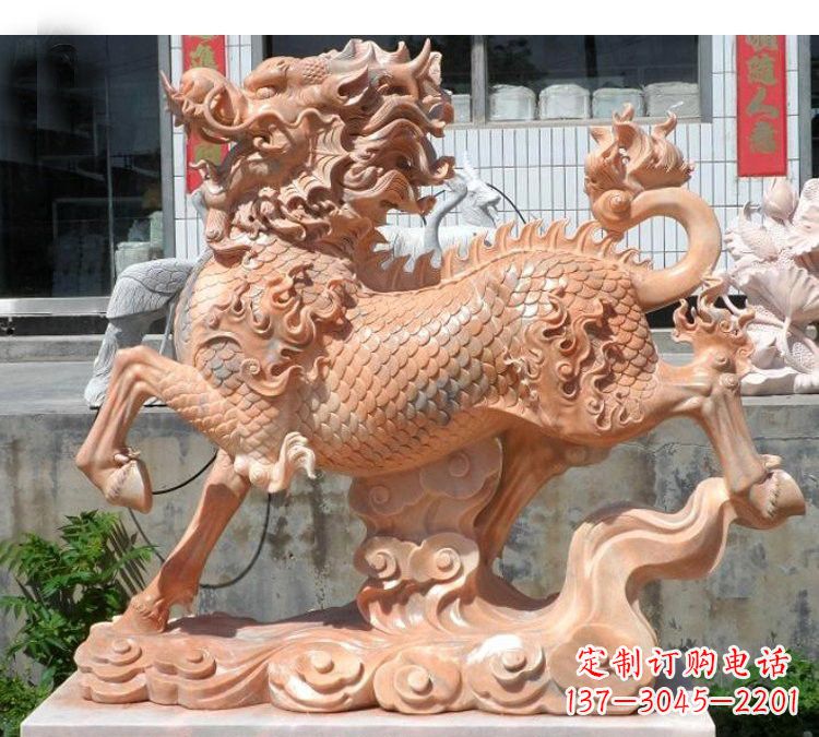 南通祥云麒麟石雕