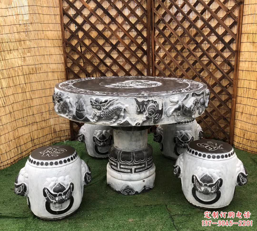 南通小区休闲创意石桌凳
