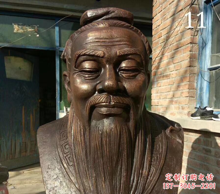 南通校园名人铜雕 人物雕塑