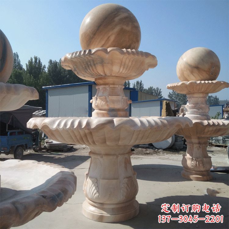 南通一米的喷泉石雕