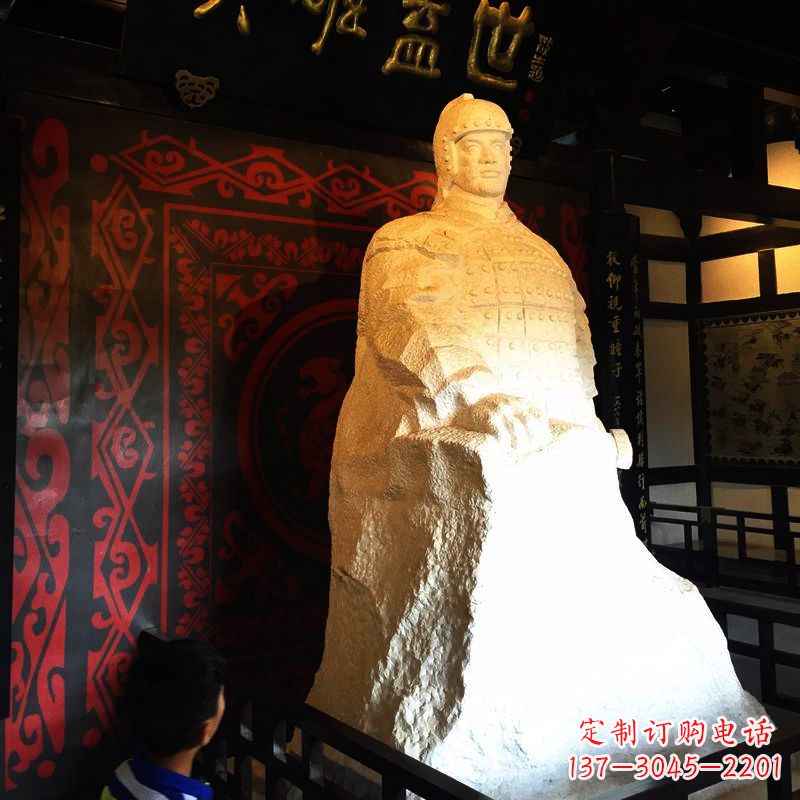 南通英雄盖世楚霸王石雕像