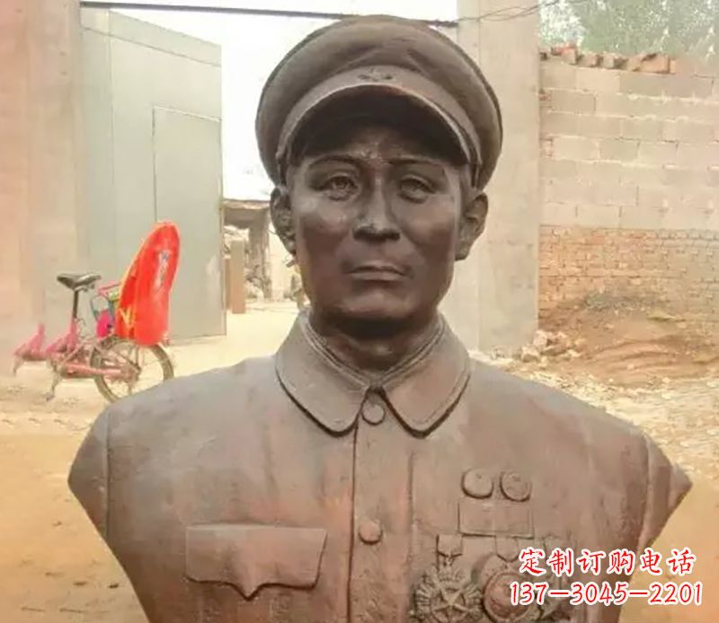 南通元帅名人胸像铜雕