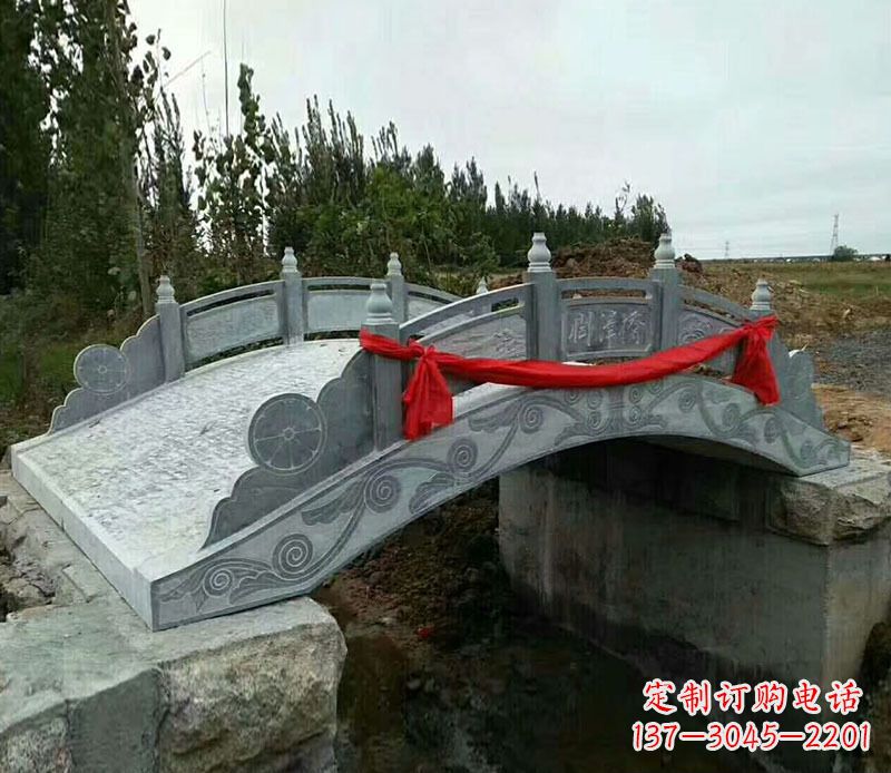 南通园林仿古石拱桥景观雕塑