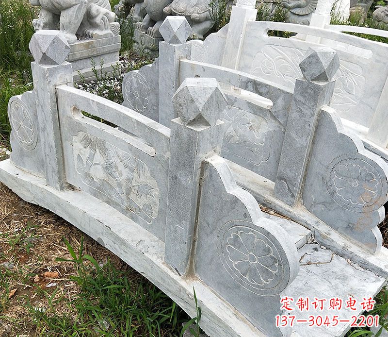 南通园林仿古石拱桥景观石雕 (2)