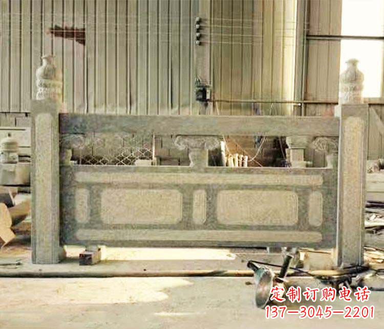 南通园林仿古石栏板景观石雕