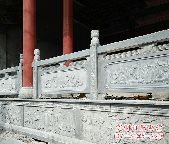 南通园林仿古石栏板景观石雕_1 (3)