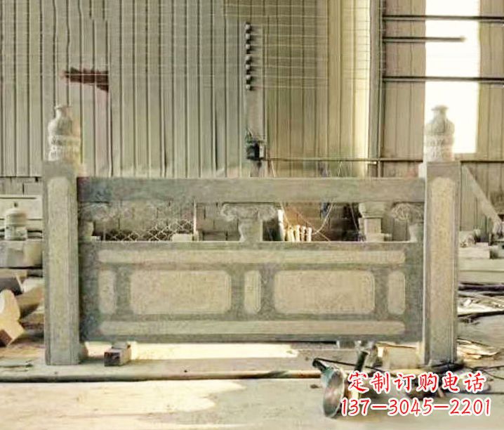 南通园林仿古石栏板景观石雕_2 (2)