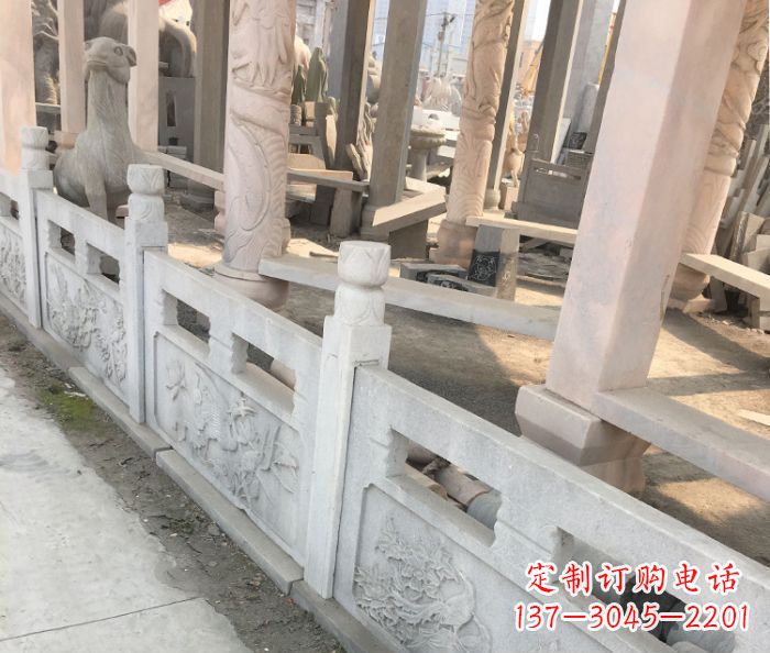 南通园林景观大理石浮雕栏板石雕
