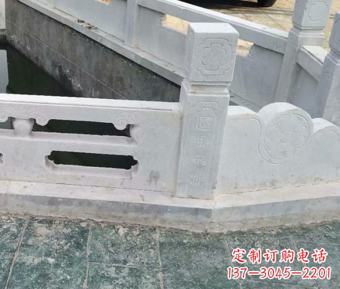 南通园林景观大理石栏板雕塑 (7)