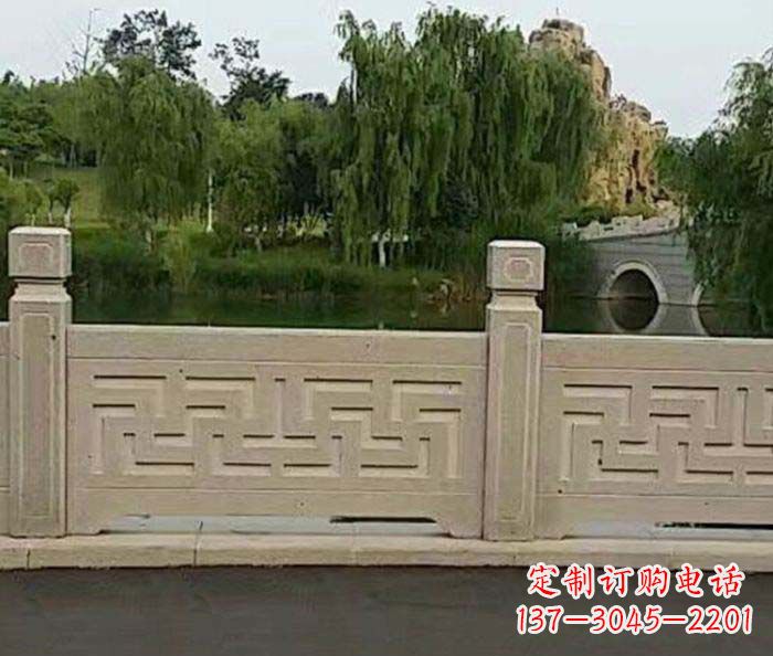 南通园林景观大理石栏板石雕 (4)
