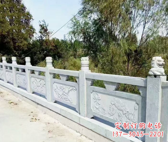南通园林景观大理石栏板石雕_1