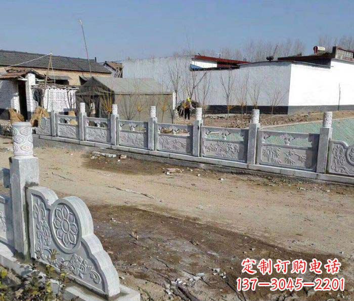 南通园林景观仿古栏板石雕