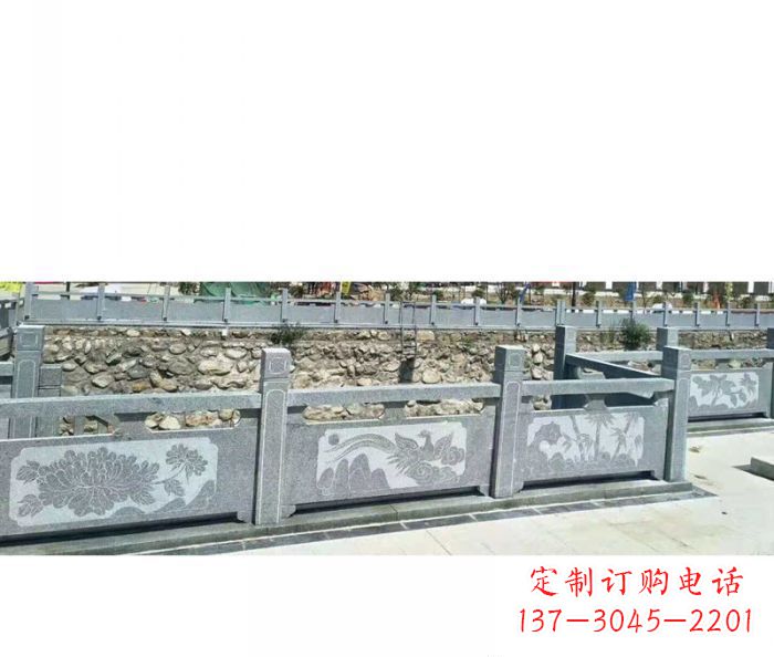 南通园林景观仿古石雕栏板 (5)