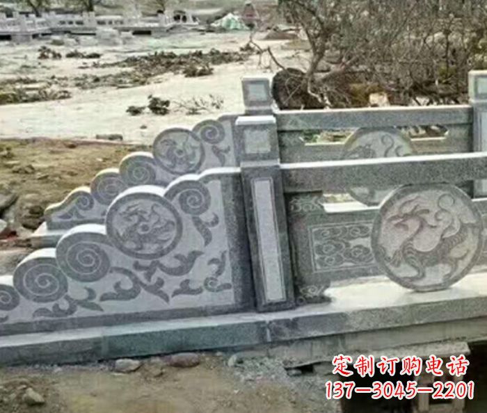 南通园林景观仿古石雕栏板 (10)