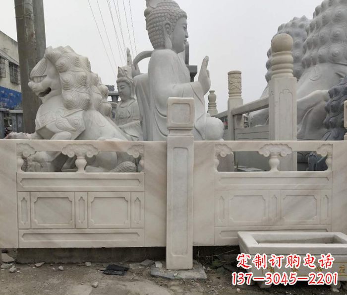 南通园林景观晚霞红石栏板