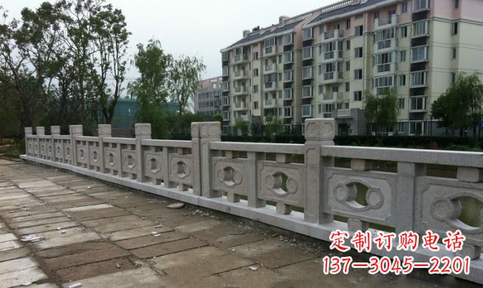 南通园林景观真山桥石雕栏板 (3)