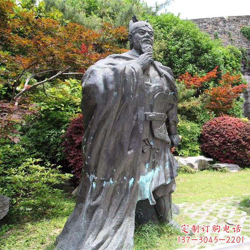 南通园林历史人物明太祖朱元璋雕塑