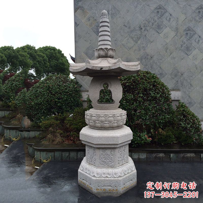 南通园林石雕灯笼