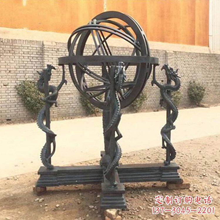 南通张衡天体仪浑天仪雕塑摆件