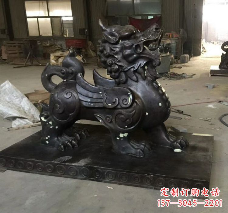 南通招财貔貅铜雕