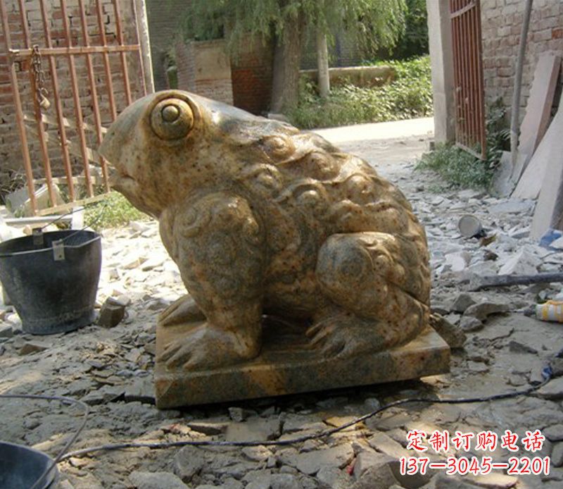 南通招财青蛙石雕