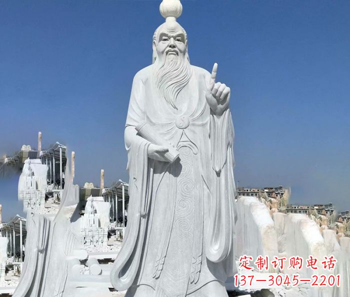 南通中国春秋时代思想家老子石雕