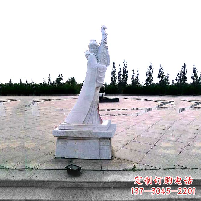 南通中国古代四大美女之王昭君广场石雕塑