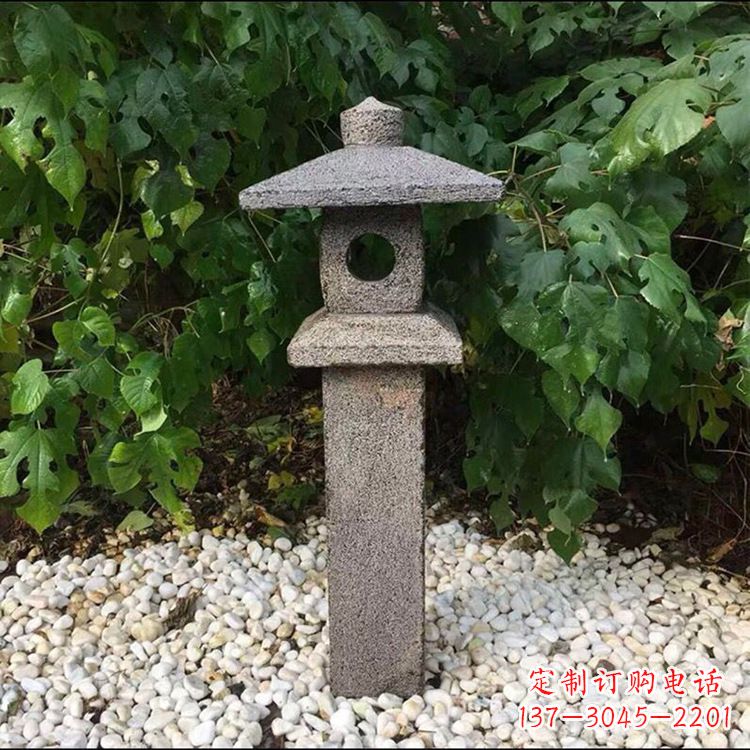 南通中式复古园林石灯