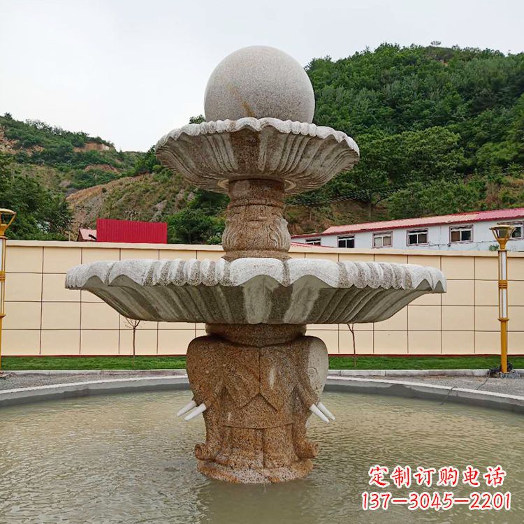 南通中式喷泉石雕