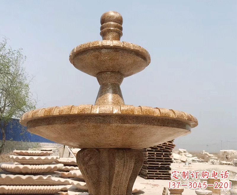 南通中式石雕喷泉