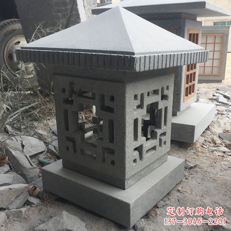 南通中式现代石灯笼