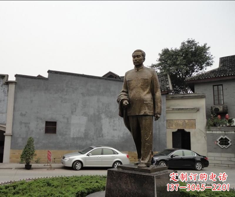 南通周恩来铜雕