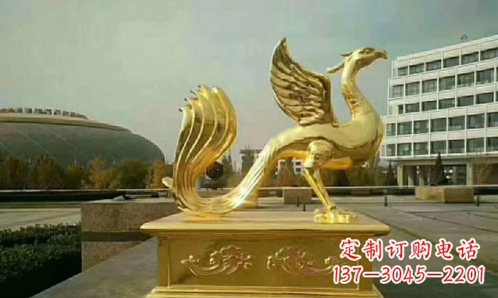 南通朱雀铜雕