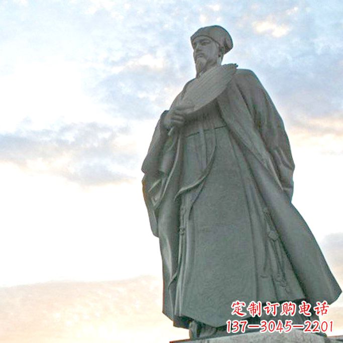 南通诸葛亮雕塑-三国著名历史人物雕像