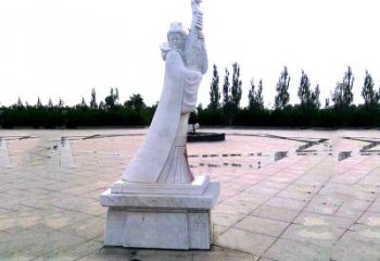 南通中国古代四大美女之王昭君广场石雕塑