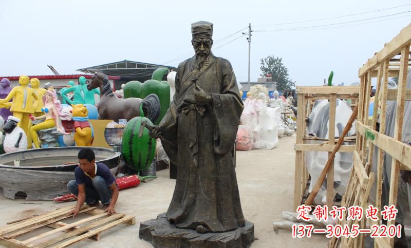 南通铸铜李时珍雕塑