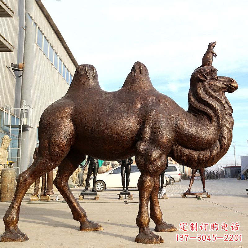 南通铸铜骆驼雕塑