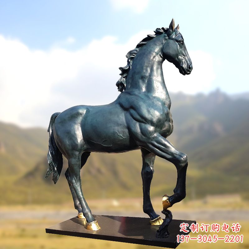 南通铸铜马铜雕塑