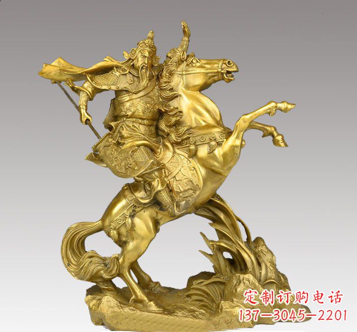 南通铸铜骑马关公