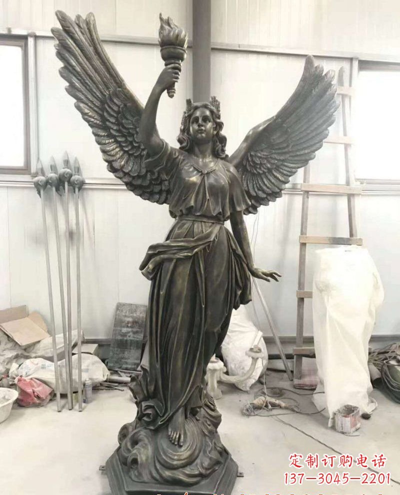 南通自由女神像铜雕
