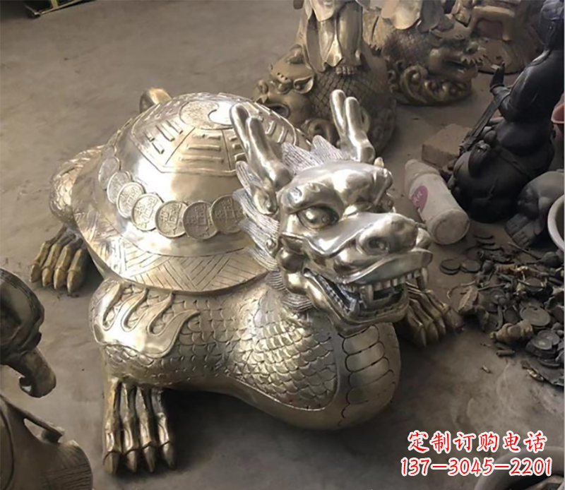 南通龙龟铜雕塑